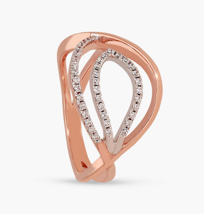 The Pattern Rose Ring